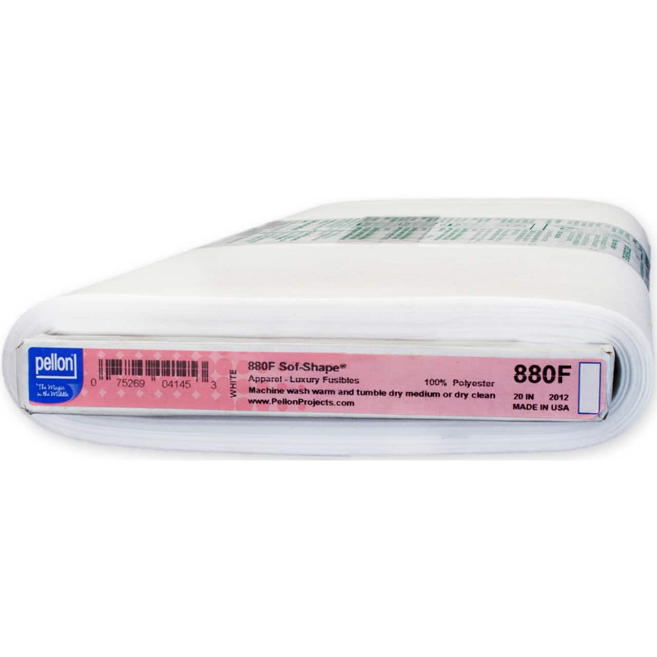 Pellon® Sof-Shape® White Fusible Interfacing, 20'' x 25yd.